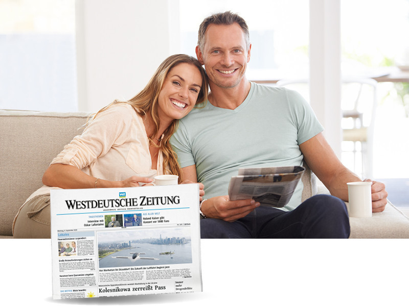 Gedruckte Zeitung 