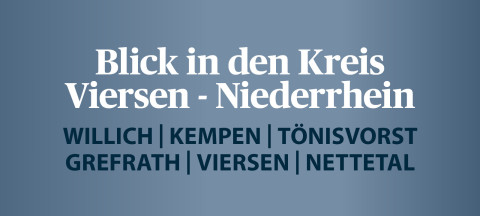 Blick in den Kreis Viersen + Niederrhein  